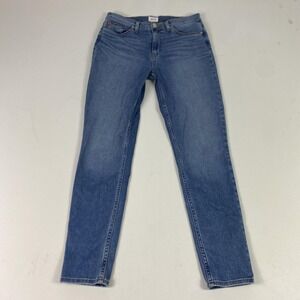 Hudson Blair High Rise Skinny Jeans Womens 29 Blue Medium Wash Stretch Denim